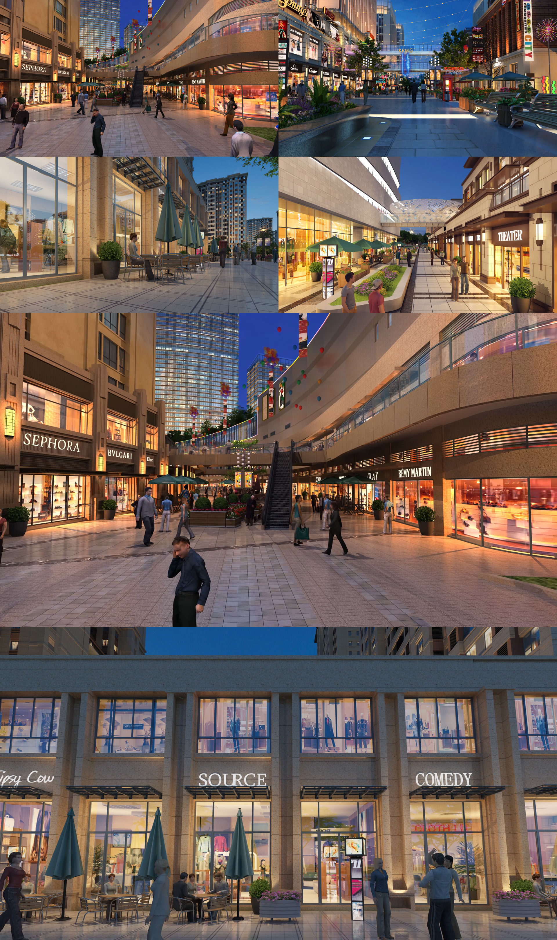 海口桫欏灣商業(yè)街 融合熱帶風(fēng)情與現(xiàn)代商業(yè)的規(guī)劃設(shè)計(jì)